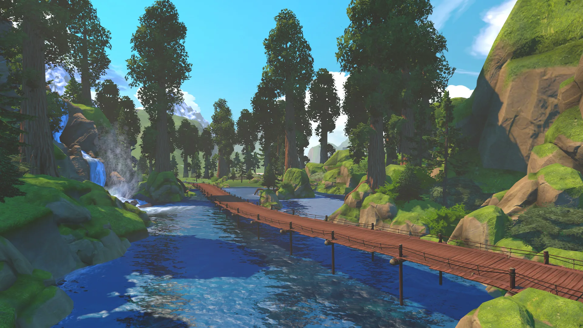 Zwift Return to Jarvis route brigde